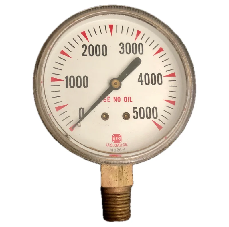 5000 PSI Pressure Gauge AMETEK