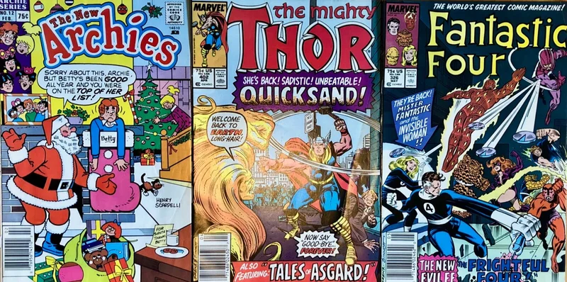 Marvel Fantastic Four 326 Thor 402 New A