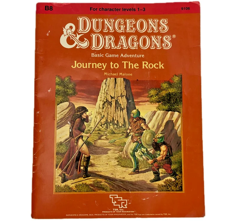 TSR Dungeons & Dragons Journey t